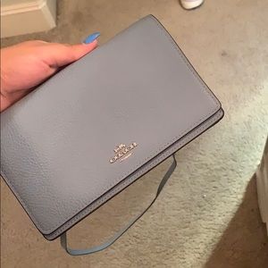 Light Blue Coach Purse